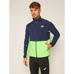 Kurtka do biegania New Balance Impact Run NBMJ01236. Niebieskie kurtki sportowe męskie New Balance, m, bez wzorów, bez kaptura, do biegania. Za 349,00 zł.