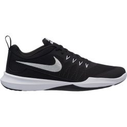 BUTY NIKE LEGEND TRAINER. Czarne buty sportowe męskie Nike, na wiosnę, z materiału, bez zapięcia, na fitness i siłownię. Za 179,99 zł.