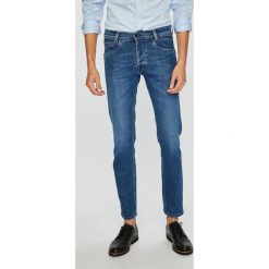 Pepe Jeans - Jeansy Spike. Niebieskie jeansy męskie Pepe Jeans, bez wzorów. W wyprzedaży za 159,90 zł.