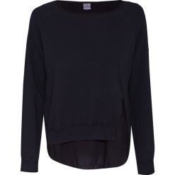 Bluza DEHA EASY. Czarne bluzy damskie Deha, bez wzorów, z dresówki, bez rękawów, bez kaptura. W wyprzedaży za 111,00 zł.