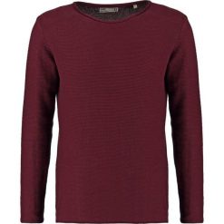 Swetry klasyczne męskie: Solid JARAH Sweter port roy