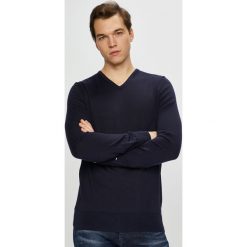 Tommy Hilfiger Tailored - Sweter. Czarne swetry klasyczne męskie marki Tommy Hilfiger Tailored, l, z dzianiny. Za 399,90 zł.
