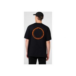 T-SHIRT SNAKE. Czarne t-shirty męskie Furora subtera, z nadrukiem, klasyczne, z klasycznym kołnierzykiem. Za 199,00 zł.