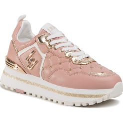 Sneakersy LIU JO - Maxi Alexa Running BXX051 EX014 Rose 01597. Różowe półbuty damskie Liu Jo, na co dzień, bez wzorów, ze skóry ekologicznej, bez obcasa, bez zapięcia. Za 689,00 zł.