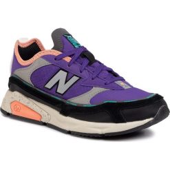 Sneakersy NEW BALANCE - WSXRCRQ Fioletowy Kolorowy. Fioletowe półbuty damskie New Balance, na co dzień, bez wzorów, ze skóry ekologicznej, bez obcasa, na płaskiej podeszwie, bez zapięcia. Za 399,00 zł.