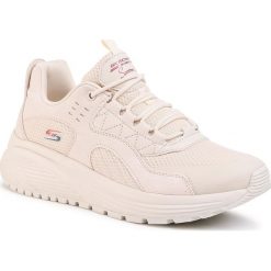 Sneakersy SKECHERS - BOBS SPORT Urban Sounds 117017/NAT Natural. Brązowe półbuty damskie Skechers, na co dzień, bez wzorów, ze skóry ekologicznej, sportowe, bez obcasa, na płaskiej podeszwie, bez zapięcia. Za 279,00 zł.