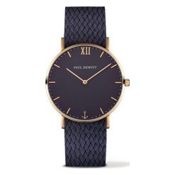 Zegarek unisex Paul Hewitt Sailor PH-SA-G-ST-B-17M. Czarne zegarki damskie Paul Hewitt. Za 565,00 zł.