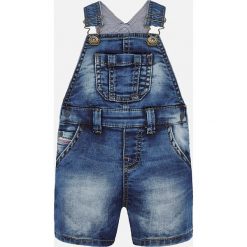 Mayoral - Ogrodniczki dziecięce 68-98 cm. Niebieskie spodenki chłopięce Mayoral, bez wzorów, z elastanu. Za 129,90 zł.