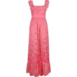 Twinset Sukienka "Lace Dress". Sukienki damskie Twin Set, bez wzorów, z tkaniny, bez kołnierzyka, bez rękawów, dopasowane. Za 579,00 zł.