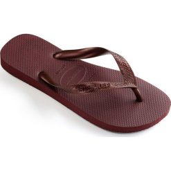 Havaianas - Japonki. Brązowe klapki damskie marki Havaianas, z gumy. W wyprzedaży za 69,90 zł.