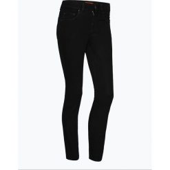 Angels - Jeansy damskie – Skinny z krótkimi nogawkami, czarny. Czarne jeansy damskie Angels, bez wzorów, z bawełny. Za 349,95 zł.