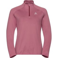 Bluza polarowa "Carve Light" w kolorze szaroróżowym. Różowe bluzy damskie Odlo Women, xl, bez wzorów, ze skóry, bez rękawów, bez kaptura. W wyprzedaży za 129,95 zł.