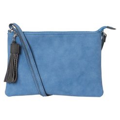 Pieces Damska torebka crossbody Cross Body Coronet Blue. Niebieskie torebki klasyczne damskie Pieces, bez wzorów, bez dodatków. W wyprzedaży za 64,00 zł.