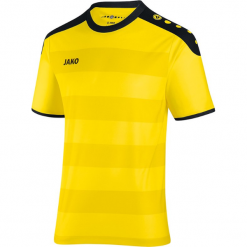 Koszulki sportowe męskie: Jako Celtic krótki rękaw Koszulka – mężczyźni – Citro / black_s