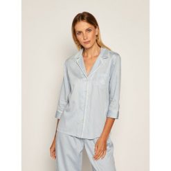 Piżama Lauren Ralph Lauren ILN92003. Niebieskie piżamy damskie Lauren Ralph Lauren, xl, bez wzorów, bez rękawów. Za 519,00 zł.