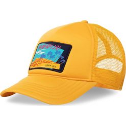 Czapka z daszkiem NAPAPIJRI - Forbes NP0A4E3YY Mango Yellow 171. Żółte czapki męskie Napapijri, bez wzorów, z poliesteru. Za 199,00 zł.