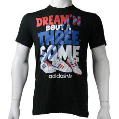 Adidas G Tee X34444. Czarne t-shirty męskie Adidas, s, bez wzorów, z bawełny, bez kołnierzyka. W wyprzedaży za 69,99 zł.