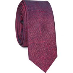Krawat KWTS002059. Białe krawaty męskie Giacomo Conti, bez wzorów, z mikrofibry, eleganckie. Za 69,00 zł.