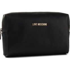 Kosmetyczka LOVE MOSCHINO - JC5390PP16LQ0000 Nero. Czarne kosmetyczki męskie Love Moschino, bez wzorów, ze skóry ekologicznej. Za 239,00 zł.