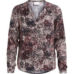 Bluzy damskie: Bluza z dekoltem w kształcie litery V i długim rękawem