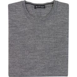Szary sweter męski SW31 - niski półgolf. Szare swetry męskie Lanieri Fashion - swetry męskie, m, bez wzorów, z wełny, casualowe, z golfem, bez kaptura. Za 126,00 zł.