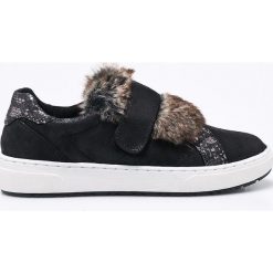 Marco Tozzi - Buty. Szare buty sportowe damskie marki Marco Tozzi, z materiału. W wyprzedaży za 99,90 zł.