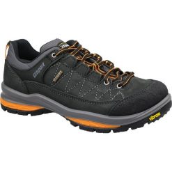 Grisport Nero 12501N64G. Czarne buty trekkingowe męskie Grisport, bez zapięcia. W wyprzedaży za 299,99 zł.
