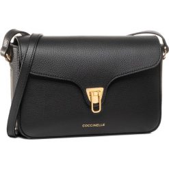 Torebka COCCINELLE - GF6 Beat Soft E1 GF6 15 05 01 Noir 001. Czarne listonoszki damskie Coccinelle, bez wzorów, ze skóry, bez dodatków. Za 1049,00 zł.