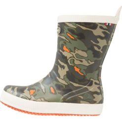 Viking SEILAS Kalosze green/multicolor. Zielone buty zimowe damskie Viking, z kauczuku. W wyprzedaży za 153,30 zł.