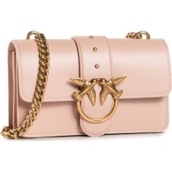 Torebka PINKO - Love Mini Icon Simply 1 Cl. Al 20-21 PLTT 1P21ZS Y6JC Light Pink Q19. Różowe torebki klasyczne damskie Pinko, bez wzorów, ze skóry, klasyczne, bez dodatków. Za 1099,00 zł.
