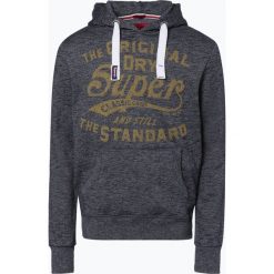 Superdry - Męska bluza nierozpinana, niebieski. Niebieskie bluzy męskie marki Superdry, s, bez wzorów, klasyczne, bez kołnierzyka, bez rękawów, bez kaptura. Za 249,95 zł.