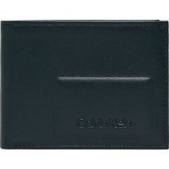 Calvin Klein - Portfel skórzany. Czarne portfele męskie Calvin Klein, z materiału. Za 269,90 zł.