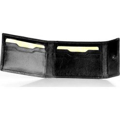 Skórzane etui na karty, dokumenty KRENIG Classic 12034 czarne - Czarny. Czarne etui męskie Krenig, ze skóry. Za 77,99 zł.