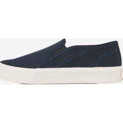 G-Star Raw - Tenisówki. Niebieskie trampki męskie G-Star RAW, bez wzorów, z gumy, retro, bez zapięcia. W wyprzedaży za 279,90 zł.