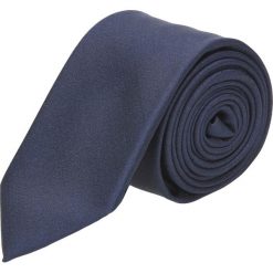 Krawaty męskie: krawat platinum granatowy classic 237
