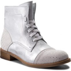 Botki SERGIO BARDI - Barrea SS127299218AF 639. Szare buty zimowe damskie marki Sergio Bardi, ze skóry, na obcasie. W wyprzedaży za 309,00 zł.