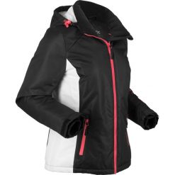 Kurtka funkcyjna outdoorowa bonprix czarno-biały. Czarne kurtki damskie bonprix, s, bez wzorów. Za 109,99 zł.