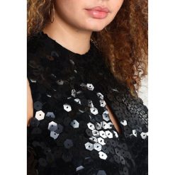 Sukienki hiszpanki: Lost Ink Plus PREMIUM MINI DRESS IN GEO SEQUINS Sukienka koktajlowa black