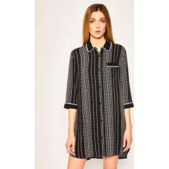 Koszula nocna DKNY YI2322404. Czarne koszule nocne damskie DKNY, m, bez wzorów, z wiskozy, bez rękawów. W wyprzedaży za 269,00 zł.