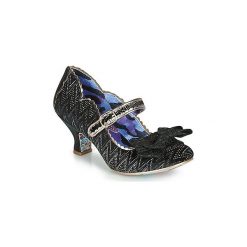 Czółenka Irregular Choice SUMMER BREEZE. Czarne czółenka damskie Irregular Choice, bez wzorów, bez obcasa. Za 439,00 zł.