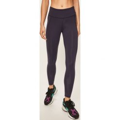 Reebok - Legginsy. Niebieskie spodnie damskie Reebok, s, z elastanu. Za 179,90 zł.