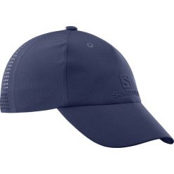 Salomon Elevate Czapka z daszkiem Niebieski. Niebieskie czapki damskie Salomon, z bawełny. Za 197,95 zł.