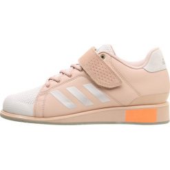 Adidas Performance POWER PERFECT III Obuwie treningowe chalk pearls/ash pearls. Brązowe buty sportowe męskie marki adidas Performance, z gumy. Za 449,00 zł.