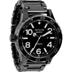 Zegarki męskie: Zegarek męski All Black Nixon 51-30 Ceramic