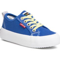 Tenisówki LEVI'S - VBET0001T Summer Blue 2816. Niebieskie trampki chłopięce bez wzorów, z materiału, bez zapięcia. Za 179,00 zł.