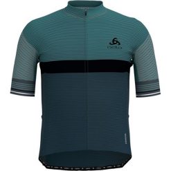 ODLO Koszulka rowerowa męska ZEROWEIGHT. Koszulki męskie Odlo, m, bez wzorów, bez kołnierzyka, bez rękawów, rowerowe. Za 287,00 zł.