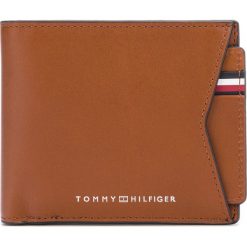 Tommy Hilfiger Portfel Brązowy. Pomarańczowe portfele męskie TOMMY HILFIGER, bez wzorów, ze skóry. Za 376,95 zł.