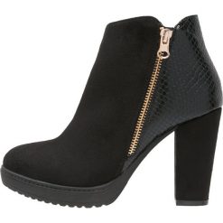 Botki damskie lity: H.I.S Botki na obcasie black