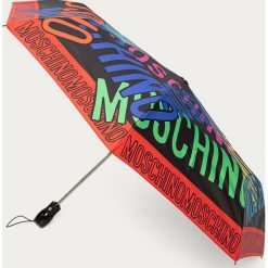 Moschino - Parasol. Czarne parasole MOSCHINO, bez wzorów. W wyprzedaży za 339,90 zł.