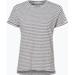 Marie Lund - T-shirt damski, czarny. Czarne t-shirty damskie marki Marie Lund, xl, w paski, bez kołnierzyka. Za 29,95 zł.
